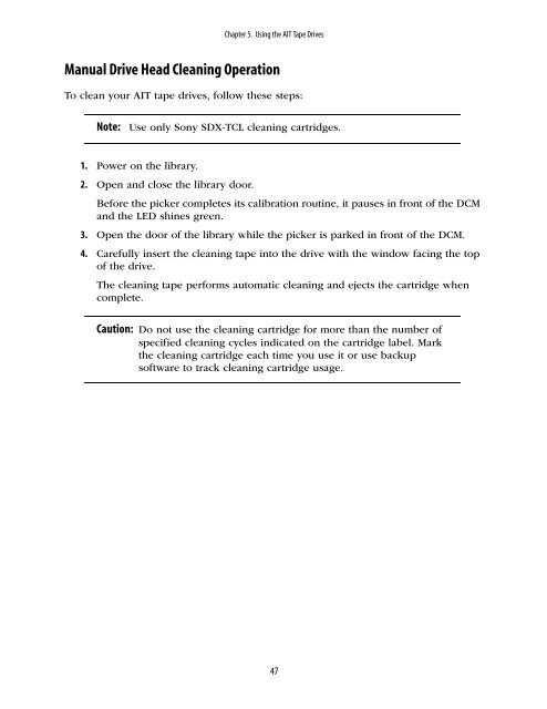 Spectra 2K User Guide - Spectra Logic