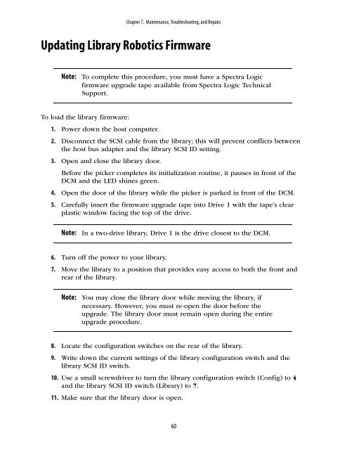 Spectra 2K User Guide - Spectra Logic