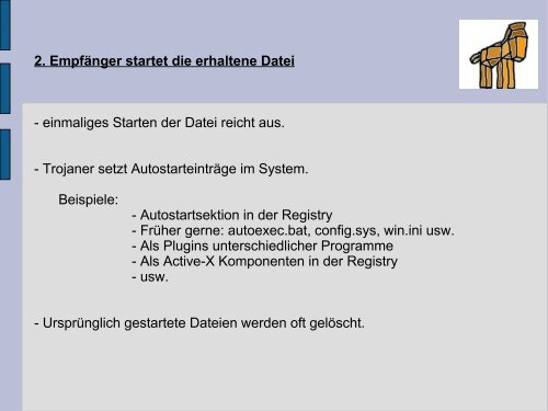 Wie sind Trojaner aufgebaut?