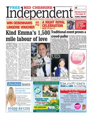 Kind Emma's 1,500 mile labour of love - Free2Read