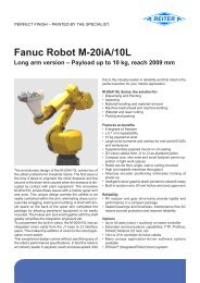 FANUC robot M-20iA/10L – Long arm version - Reiter-oft.de