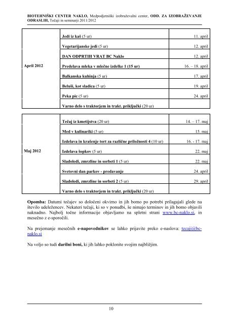 Katalog teÄajev in seminarjev 2011/2012 (.pdf)