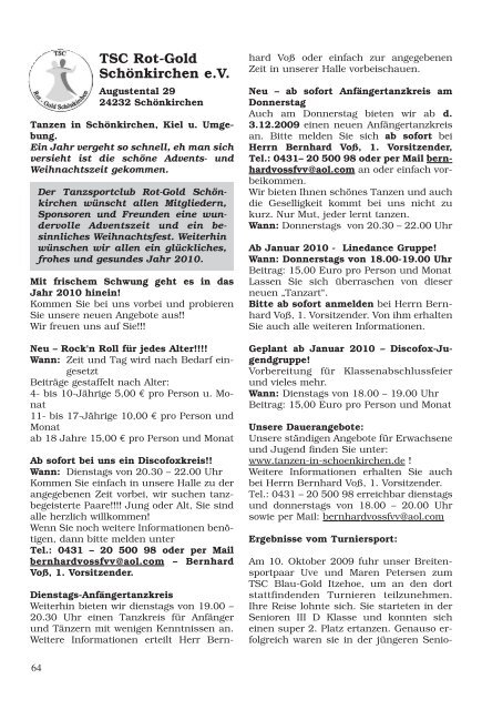 Amtliches Bekanntmachungsblatt der Gemeinde Schönkirchen und ...