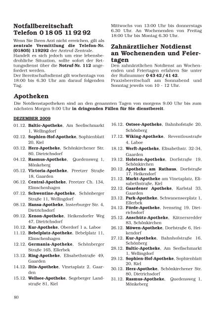 Amtliches Bekanntmachungsblatt der Gemeinde Schönkirchen und ...