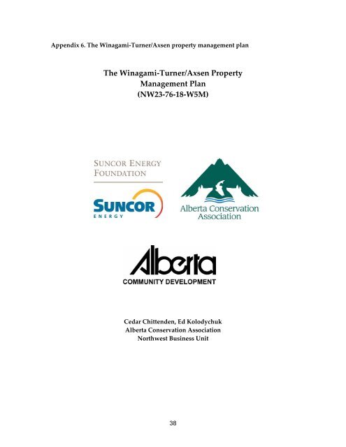 Download PDF - Alberta Conservation Association