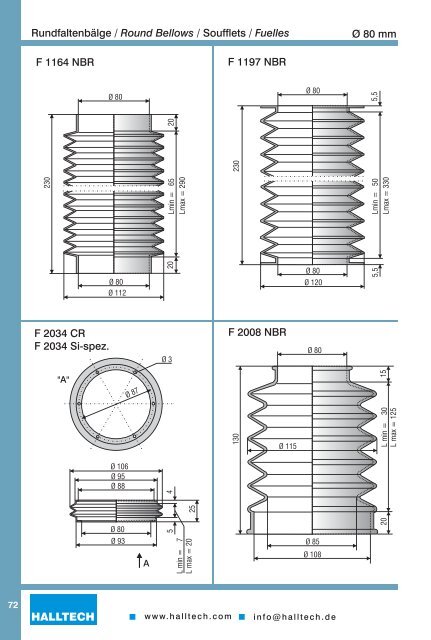 Bellows F 04.1 Catalog - Halltech