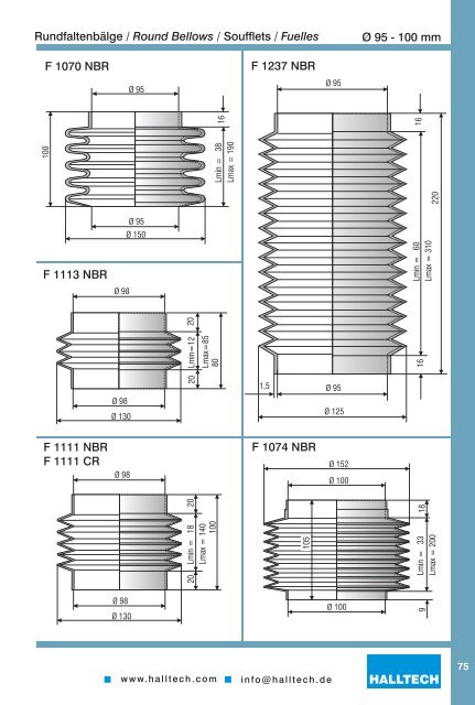 Bellows F 04.1 Catalog - Halltech