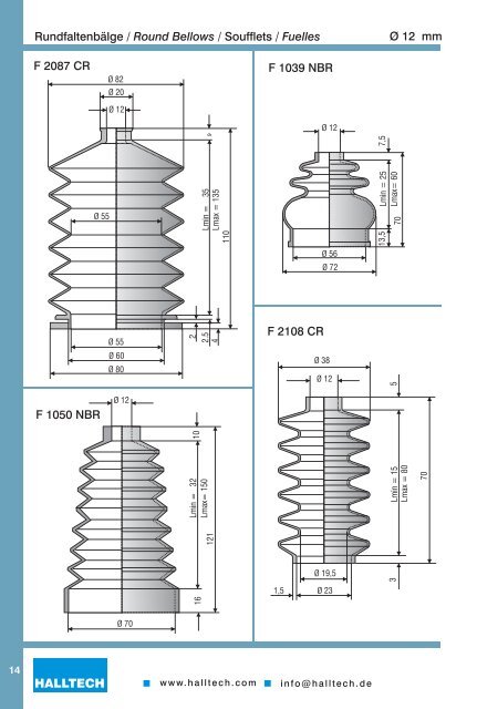 Bellows F 04.1 Catalog - Halltech