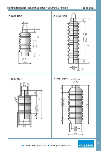 Bellows F 04.1 Catalog - Halltech