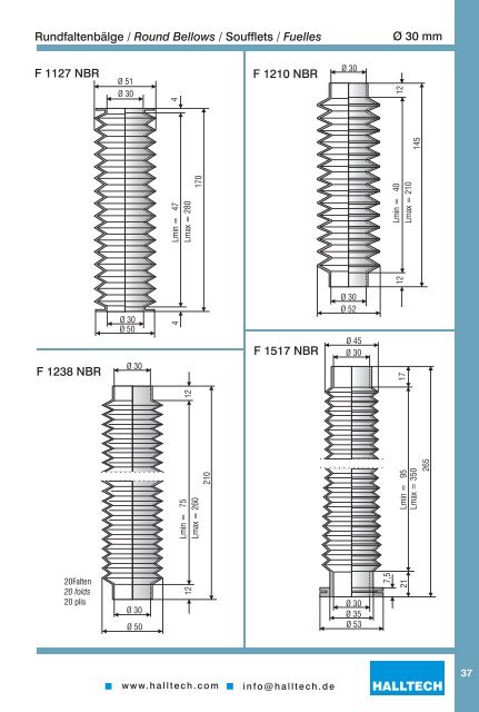 Bellows F 04.1 Catalog - Halltech