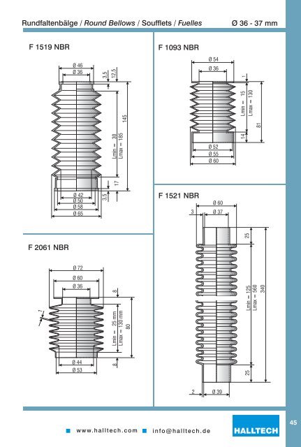 Bellows F 04.1 Catalog - Halltech