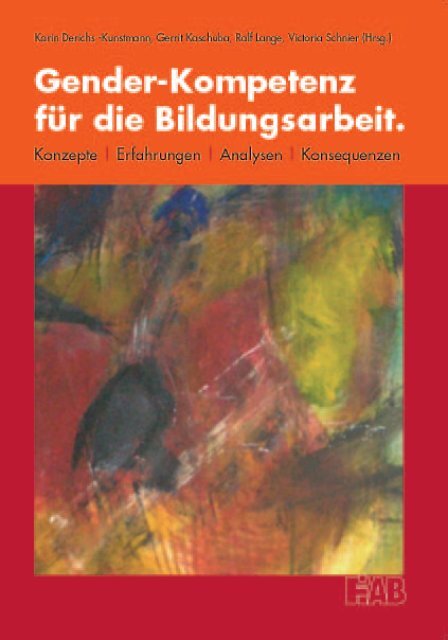 Gender-Kompetenz für die Bildungsarbeit. - Gender Qualifizierung ...