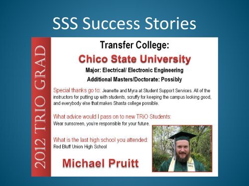 TRiO Programs - Shasta College