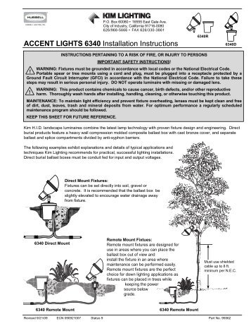 6340 Install - Kim Lighting