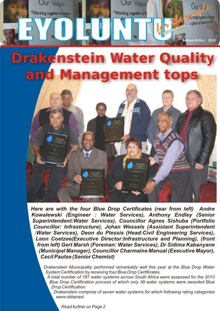 May 2010 - Drakenstein municipality