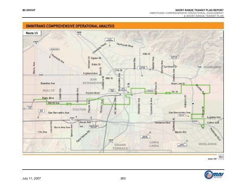 Short Range Transit Plan 2008-2013 - Omnitrans