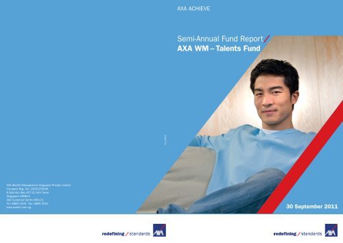 Semi-Annual Fund Report - AXA Life Insurance Singapore