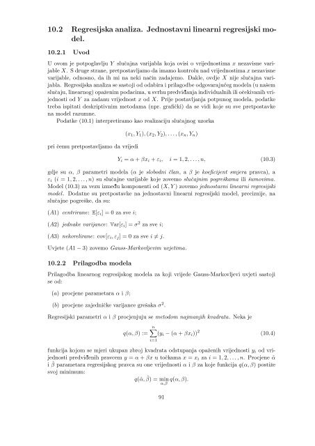 Vjerojatnost i matematička statistika - Poslijediplomski specijalistički ...