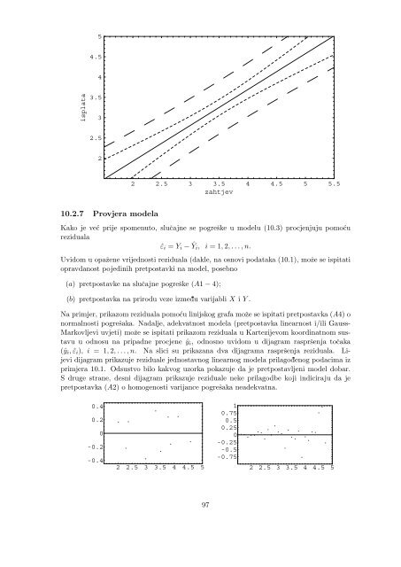 Vjerojatnost i matematička statistika - Poslijediplomski specijalistički ...