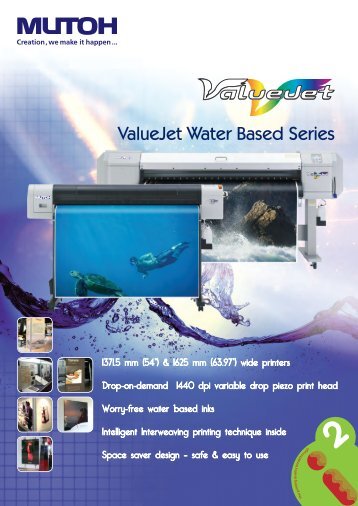 ValueJet Water Based Series - Mutoh