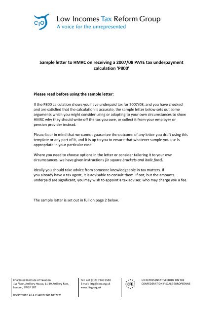 sample-letter-to-hmrc-on-receiving-a-2007-08-paye-tax