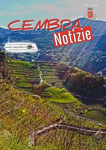 Paesaggio rurale storico d'Italia - Comune di Cembra