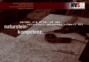 download PDF - Naturstein-Verband Schweiz (NVS)