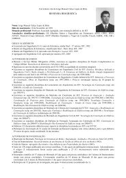 Curriculum Vitae - conservarcal