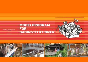ModelprograM for daginstitutioner - JJW Arkitekter
