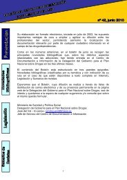 NÂº 43. Septiembre - Plan Nacional sobre drogas - Ministerio de ...