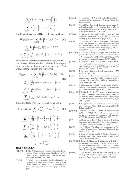 BCC-Splines: Generalization of B-Splines for the Body-Centered ...