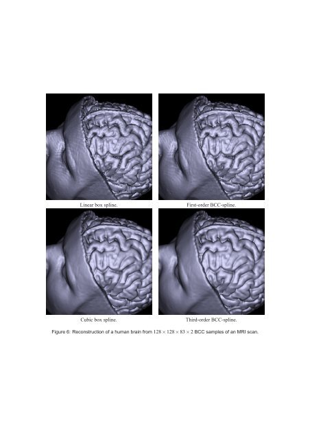 BCC-Splines: Generalization of B-Splines for the Body-Centered ...