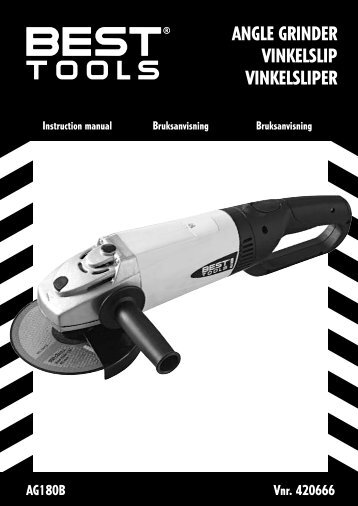 ANGLE GRINDER VINKELSLIP VINKELSLIPER