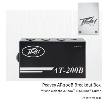 Peavey AT-200B Breakout Box