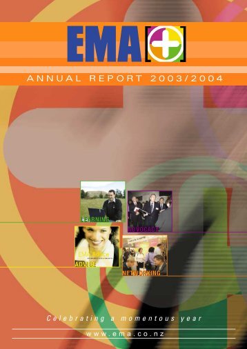 EMA Annual Report 2003/2004