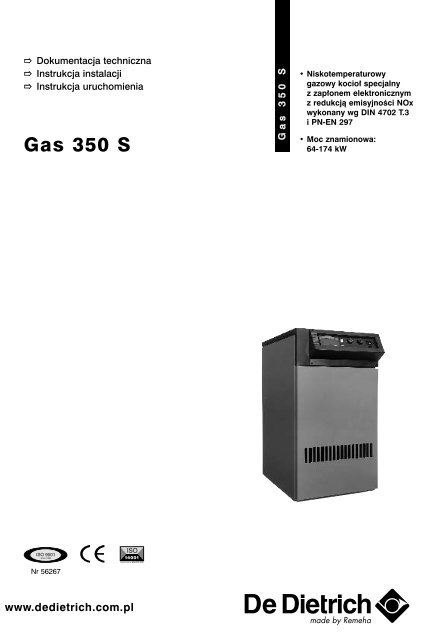 Gas 350 S - De Dietrich