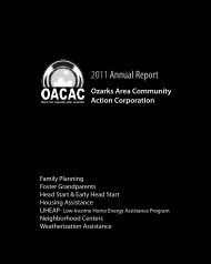 2011 Annual Report - oacac