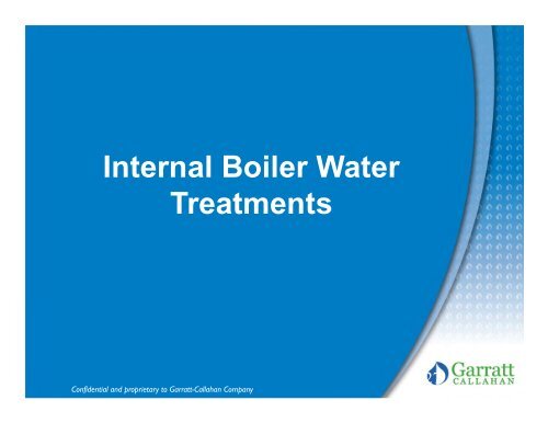 Boiler Water.pdf - The Jamaican Sugar Industry