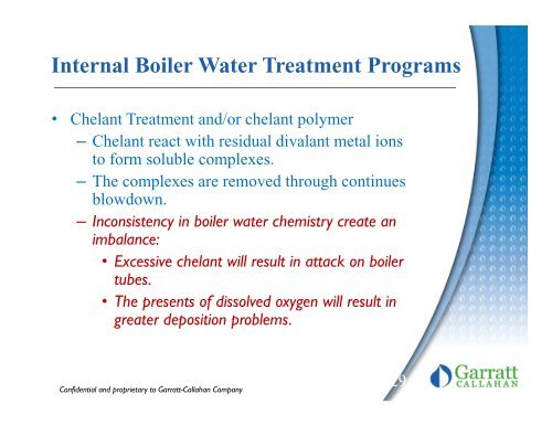 Boiler Water.pdf - The Jamaican Sugar Industry