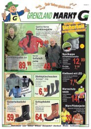 7,99 7,99 Warnschutz - Grenzland Markt