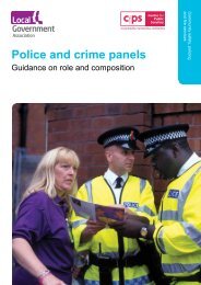 Police and Crime Panels Guidance - Centre for Public Scrutiny