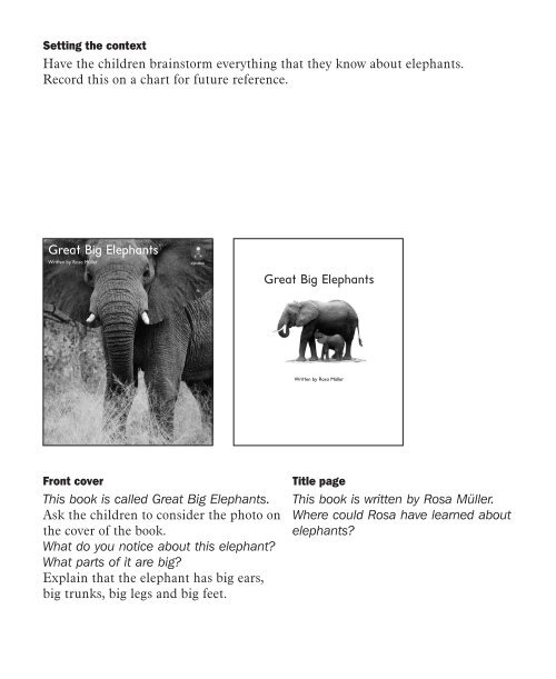 Great Big Elephants