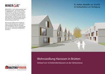 Wohnsiedlung Harossen in BrÃ¼tten - Homegate.ch