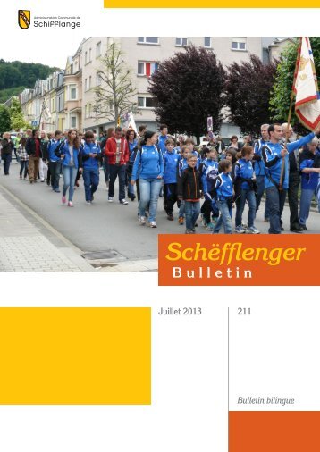 Bulletin 211 en PDF - Schifflange.lu
