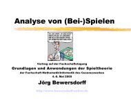 (Bei-)Spielen - Die Ideen der Galois-Theorie