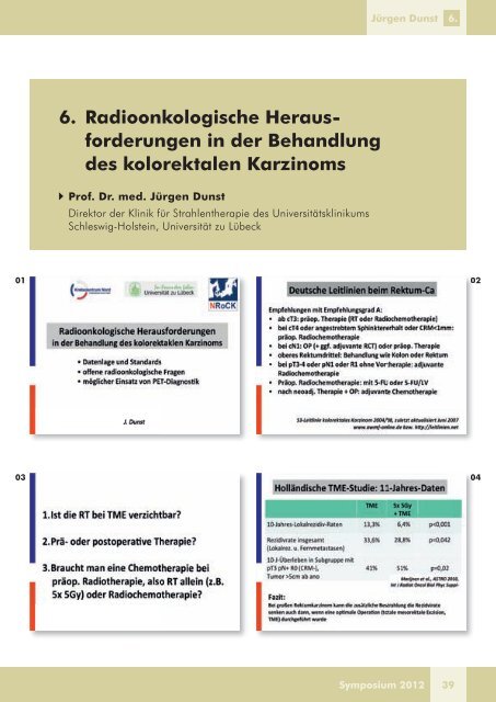 Therapieplanung in der Radioonkologie - DTZ Berlin