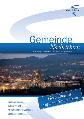 Nachrichten Nachrichten - Geroldswil