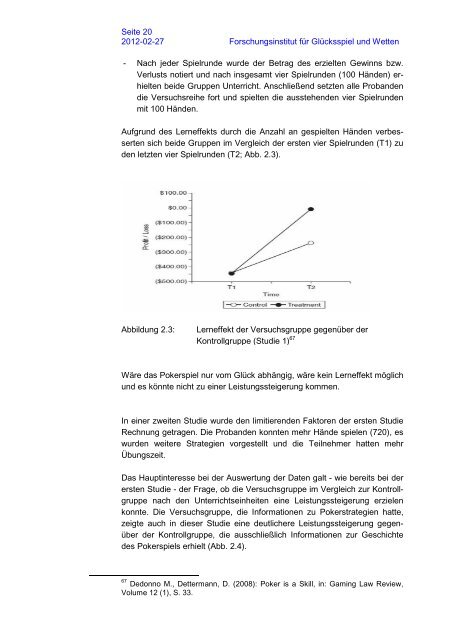 Studie Poker-Texas-Holdem[34.0][1] - Forschungsinstitut für ...