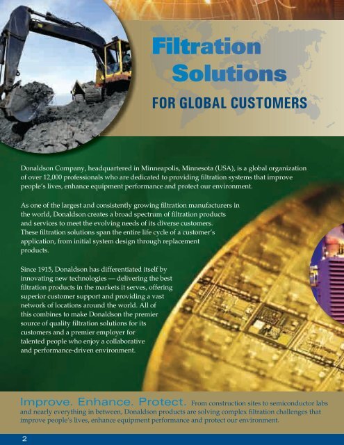 Corporate Capabilities Brochure - Donaldson Company, Inc. - India ...