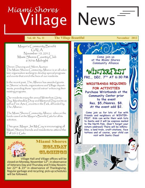 Village News - Miami Shores Village